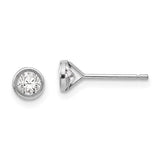 14k-white-gold-madi-k-4mm-bezel-set-cz-post-earrings-SolomonJeweler-Wichita-KS-CustomJewelry