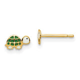 14k-madi-k-enamel-turtle-post-earrings-SolomonJeweler-Wichita-KS-CustomJewelry