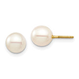 14k-madi-k-6-7-white-round-fw-cultured-pearl-stud-post-screwback-earrings-SolomonJeweler-Wichita-KS-CustomJewelry