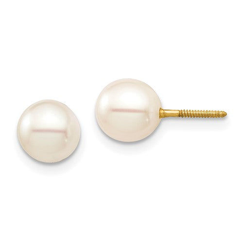 14k-madi-k-6-7-white-round-fw-cultured-pearl-stud-post-screwback-earrings-SolomonJeweler-Wichita-KS-CustomJewelry