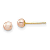 14k-madi-k-3-4mm-pink-button-freshwater-cultured-pearl-stud-post-earrings-SolomonJeweler-Wichita-KS-CustomJewelry