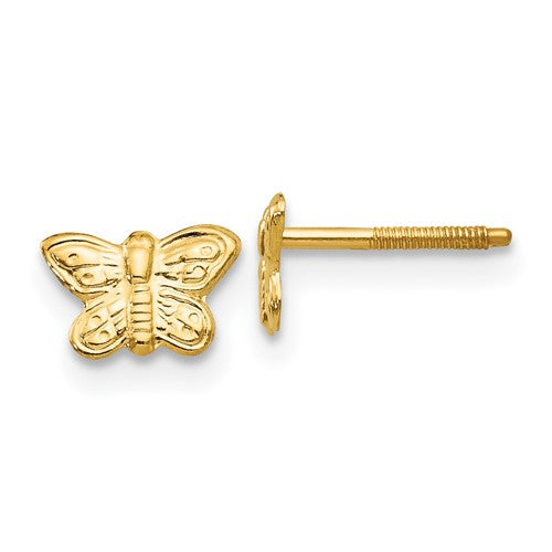 14k-madi-k-polished-butterfly-screwback-earrings-SolomonJeweler-Wichita-KS-CustomJewelry