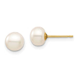 14k-madi-k-6-7mm-white-button-freshwater-cultured-pearl-stud-post-earrings-SolomonJeweler-Wichita-KS-CustomJewelry