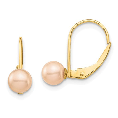14k-madi-k-5-6mm-pink-round-fw-cultured-pearl-leverback-earrings-SolomonJeweler-Wichita-KS-CustomJewelry