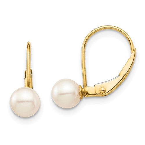 14k-madi-k-5-6mm-white-round-fw-cultured-pearl-leverback-earrings-SolomonJeweler-Wichita-KS-CustomJewelry