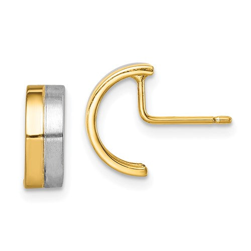 14k-w-rhodium-madi-k-half-circle-post-earrings-SolomonJeweler-Wichita-KS-CustomJewelry