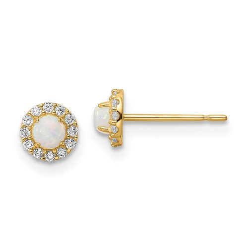 14k-madi-k-cz-and-created-opal-post-earrings-SolomonJeweler-Wichita-KS-CustomJewelry