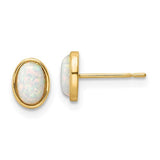 14k-madi-k-created-opal-post-earrings-SolomonJeweler-Wichita-KS-CustomJewelry