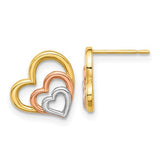 14k-madi-k-with-rose-and-white-rhodium-polished-heart-post-earrings-SolomonJeweler-Wichita-KS-CustomJewelry