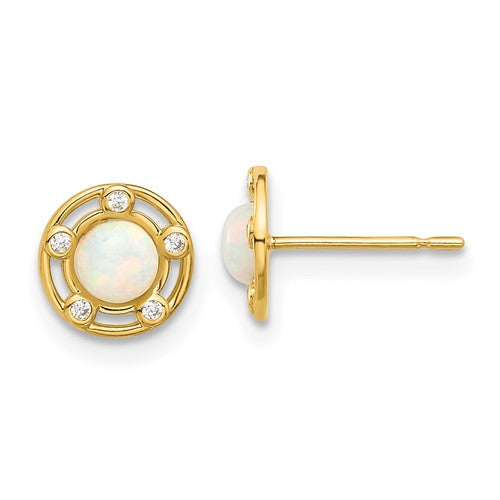14k-madi-k-polished-created-opal-and-cz-post-earrings-SolomonJeweler-Wichita-KS-CustomJewelry
