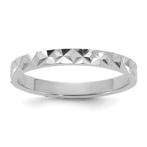 14k-white-gold-madi-k-diamond-cut-design-2mm-band-baby-childrens-ring-SolomonJeweler-Wichita-KS-CustomJewelry