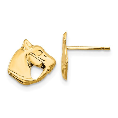14k-madi-k-polished-horse-head-post-earrings-SolomonJeweler-Wichita-KS-CustomJewelry