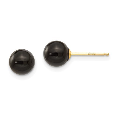 14k-madi-k-onyx-bead-earrings-SolomonJeweler-Wichita-KS-CustomJewelry