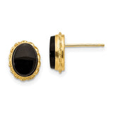 14k-madi-k-bezel-onyx-earrings-SolomonJeweler-Wichita-KS-CustomJewelry