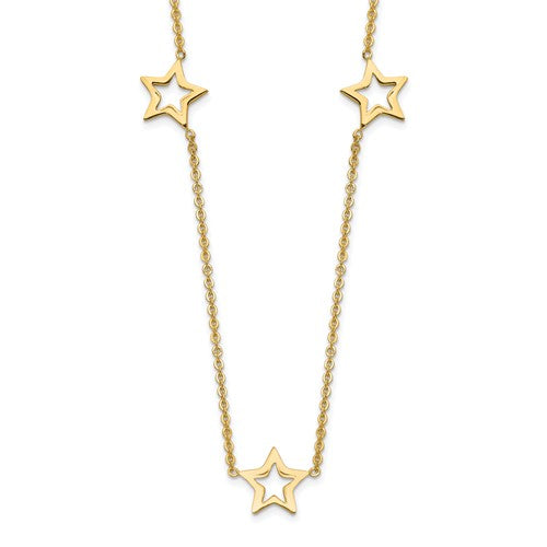 14k-star-w-2in-extension-18in-necklace-SolomonJeweler-Wichita-KS-CustomJewelry