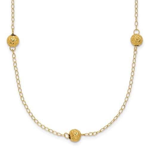 14k-bead-necklace-SolomonJeweler-Wichita-KS-CustomJewelry