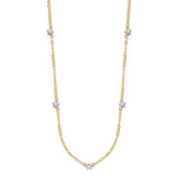 14k-two-tone-oval-chain-diamond-cut-stars-w-2in-ext-necklace-SolomonJeweler-Wichita-KS-CustomJewelry