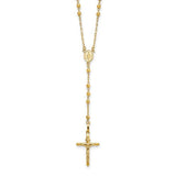 14k-3mm-mirror-beaded-semi-solid-rosary-necklace-SolomonJeweler-Wichita-KS-CustomJewelry