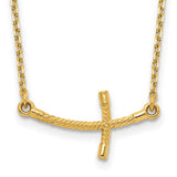 14k-small-sideways-curved-twist-cross-necklace-SolomonJeweler-Wichita-KS-CustomJewelry