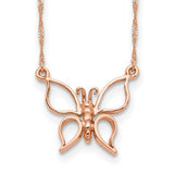 14k-rose-gold-polished-butterfly-necklace-SolomonJeweler-Wichita-KS-CustomJewelry