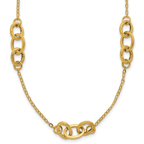 14k-yellow-gold-fancy-18-inch-necklace-SolomonJeweler-Wichita-KS-CustomJewelry