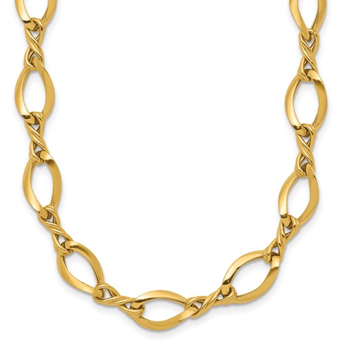 14k-fancy-link-18in-necklace-SolomonJeweler-Wichita-KS-CustomJewelry