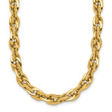 14k-polished-fancy-link-necklace-SolomonJeweler-Wichita-KS-CustomJewelry