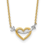 14k-w-rhodium-diamond-cut-heart-arrow-necklace-SolomonJeweler-Wichita-KS-CustomJewelry
