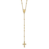 14k-polished-2mm-beaded-rosary-necklace-SolomonJeweler-Wichita-KS-CustomJewelry