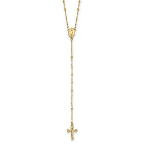 14k-polished-2mm-beaded-rosary-necklace-SolomonJeweler-Wichita-KS-CustomJewelry