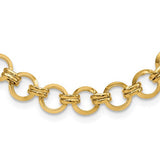 14k-polished-link-necklace-SolomonJeweler-Wichita-KS-CustomJewelry