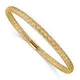 14k-stretch-mesh-bracelet-SolomonJeweler-Wichita-KS-CustomJewelry