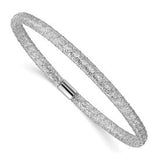 14k-with-white-rhodium-plating-stretch-mesh-bracelet-SolomonJeweler-Wichita-KS-CustomJewelry