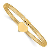 14k-heart-stretch-mesh-bracelet-SolomonJeweler-Wichita-KS-CustomJewelry