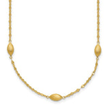 14k-diamond-cut-w-satin-oval-beads-necklace-SolomonJeweler-Wichita-KS-CustomJewelry