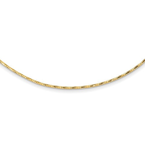 14k-yellow-polished-w-2in-ext-round-twisted-omega-necklace-SolomonJeweler-Wichita-KS-CustomJewelry