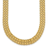 14k-brushed-and-polished-basket-weave-pattern-17in-necklace-SolomonJeweler-Wichita-KS-CustomJewelry