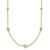 14k-tri-color-d-c-beads-beaded-chain-necklace-SolomonJeweler-Wichita-KS-CustomJewelry