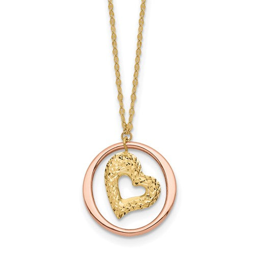 14k-two-tone-fancy-link-d-c-heart-in-open-circle-necklace-SolomonJeweler-Wichita-KS-CustomJewelry