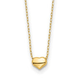 14k-polished-heart-16-5in-necklace-SolomonJeweler-Wichita-KS-CustomJewelry