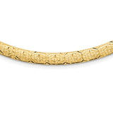 14k-polished-and-d-c-6-00mm-reversible-omega-necklace-SolomonJeweler-Wichita-KS-CustomJewelry