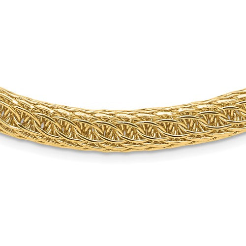14k-8-00mm-fancy-multi-link-necklace-SolomonJeweler-Wichita-KS-CustomJewelry
