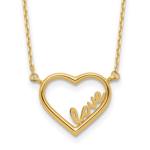 14k-polished-open-heart-love-17in-plus-5-in-ext-necklace-SolomonJeweler-Wichita-KS-CustomJewelry