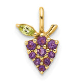 14k-gold-amethyst-and-peridot-grapes-chain-slide-SolomonJeweler-Wichita-KS-CustomJewelry