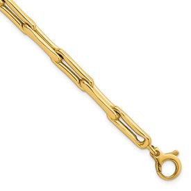 14k-polished-7-5-fancy-link-bracelet-SolomonJeweler-Wichita-KS-CustomJewelry