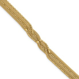 14k-textured-woven-fancy-bracelet-SolomonJeweler-Wichita-KS-CustomJewelry