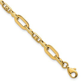 14k-polished-fancy-open-link-7-25in-bracelet-SolomonJeweler-Wichita-KS-CustomJewelry