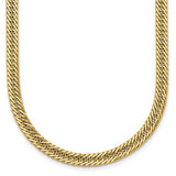 14k-polished-17in-fancy-hollow-link-necklace-SolomonJeweler-Wichita-KS-CustomJewelry