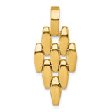 14k-polished-fancy-link-dangle-pendant-SolomonJeweler-Wichita-KS-CustomJewelry