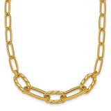 14k-polished-fancy-18in-paperclip-necklace-SolomonJeweler-Wichita-KS-CustomJewelry